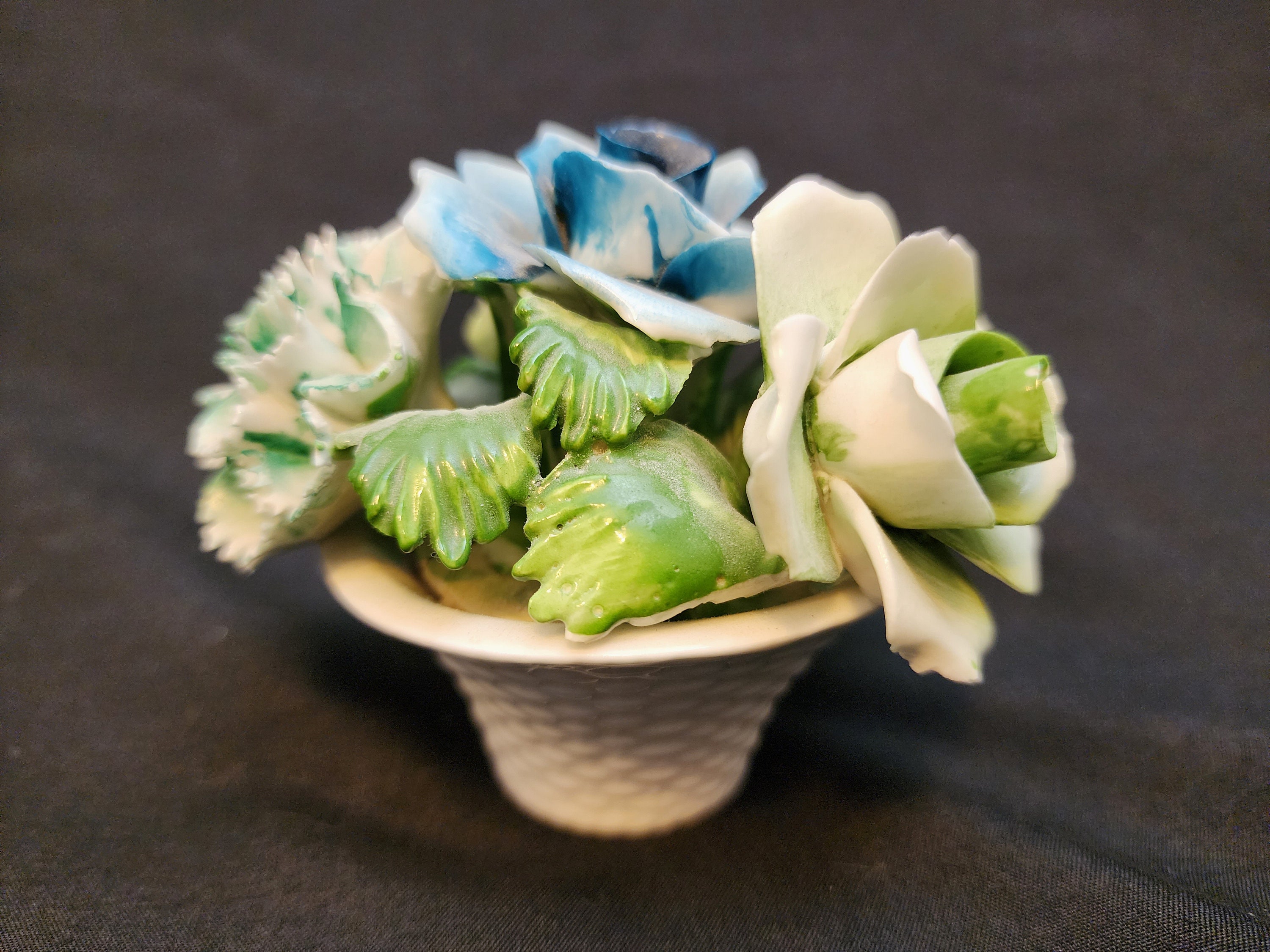 Coalport Flower Basket - Etsy