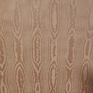 Blush Moire Decorating Fabric By-The-Yard Qty Discounts Water Fire pattern