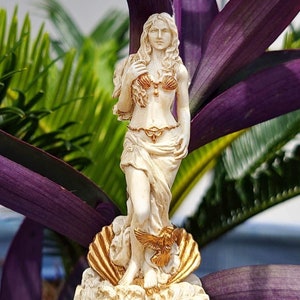 Aphrodite Greek Goddess Statue MINIATURE