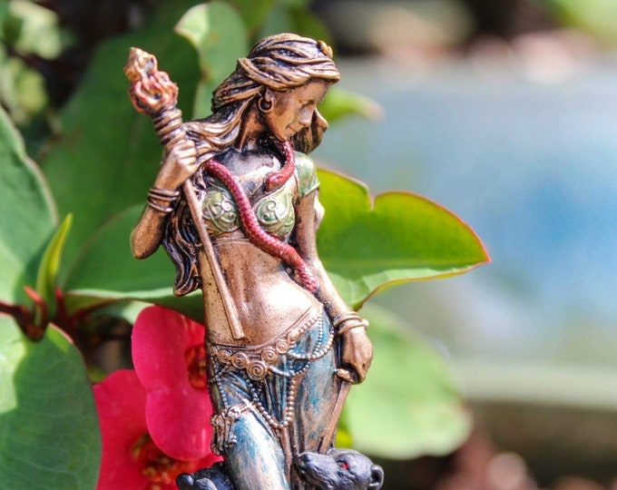 Hecate/hekate Greek Goddess Statue MINATURE Bronze Finish 3.5 In Etsy