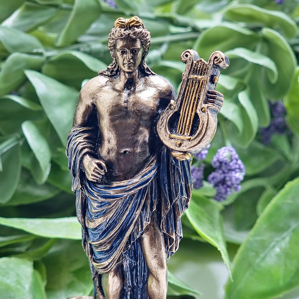 Apollo Greek God Statue MINIATURE