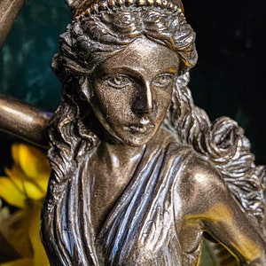 Artemis Greek Goddess Statue 6.5 in
