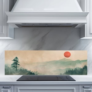 Zen Wall Art with harmonious nature elements, perfect for creating a serene environment.