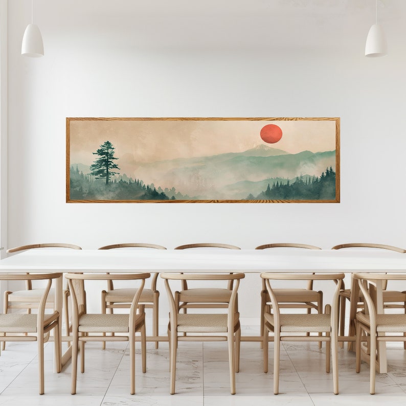 Digital print of Japanese Art, reflecting the timeless beauty of nature in art.
