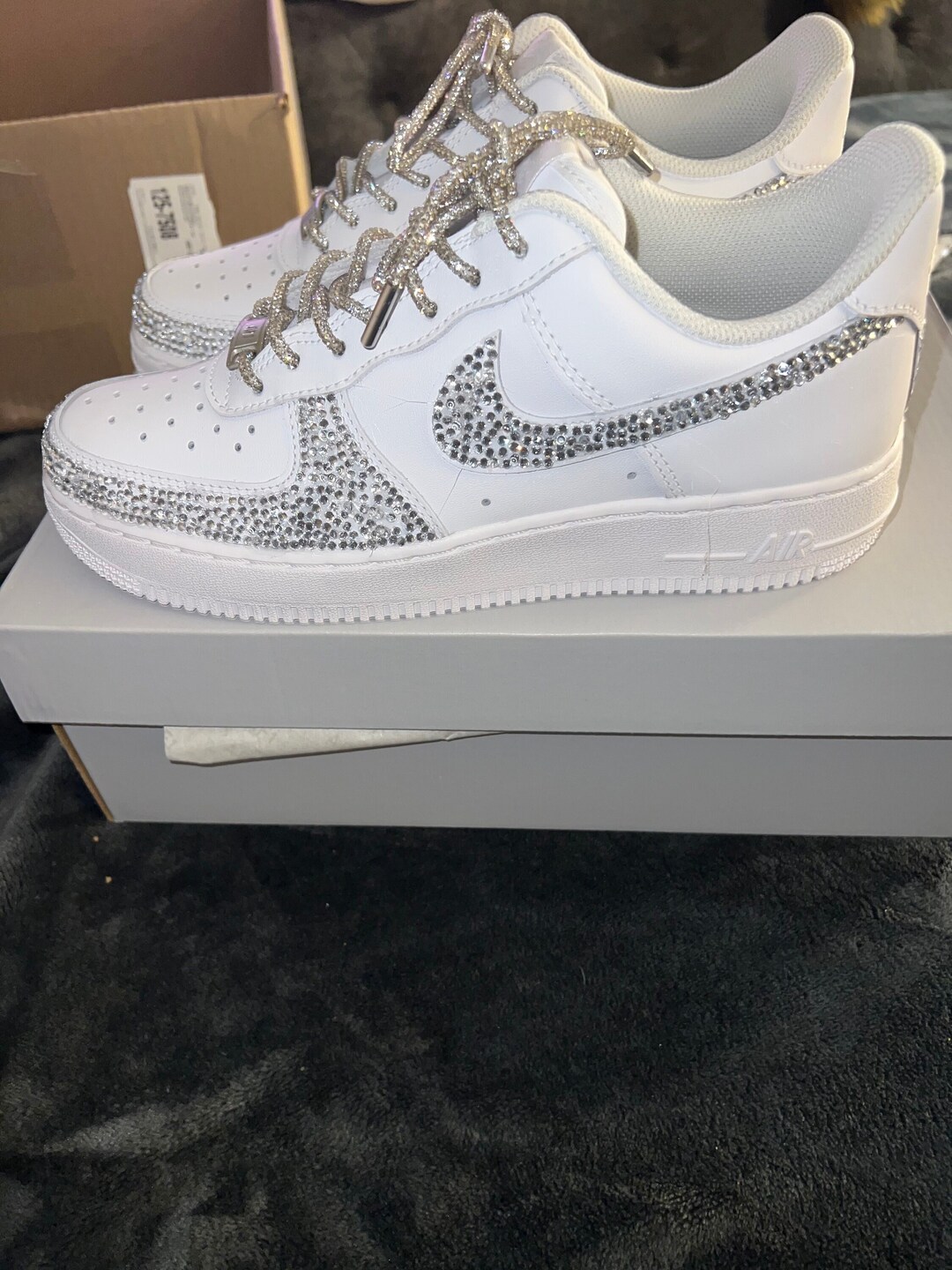 bleaching air force ones