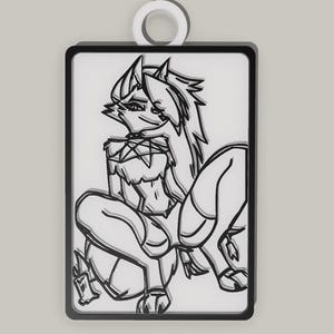 Cute Loona Key Chain