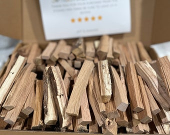 Mini Firewood Logs -  Large Box of approx 300 Teeny Tiny Logs - Perfect for Solo Stove Mesa or Solo Stove Pi - Hardwood Mix Kindling