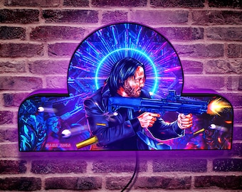 Ultimate John Wick Pinball Topper LED - USB - DIMMABLE - Limited ...