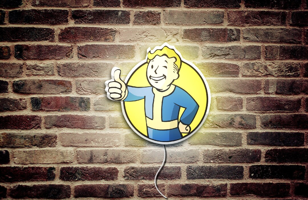 Fallout Led Sign Nuka Boy LED Sign: 3D Printed Fallout Decor - Dimmable USB Light - Etsy