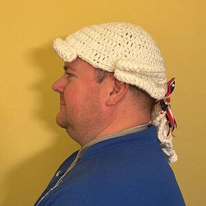 Colonial Powdered Wig Crochet Pattern