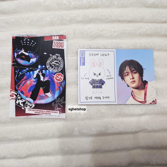 Stray Kids KARMA *OFFICIAL* Target/double-sided/limited/accordion