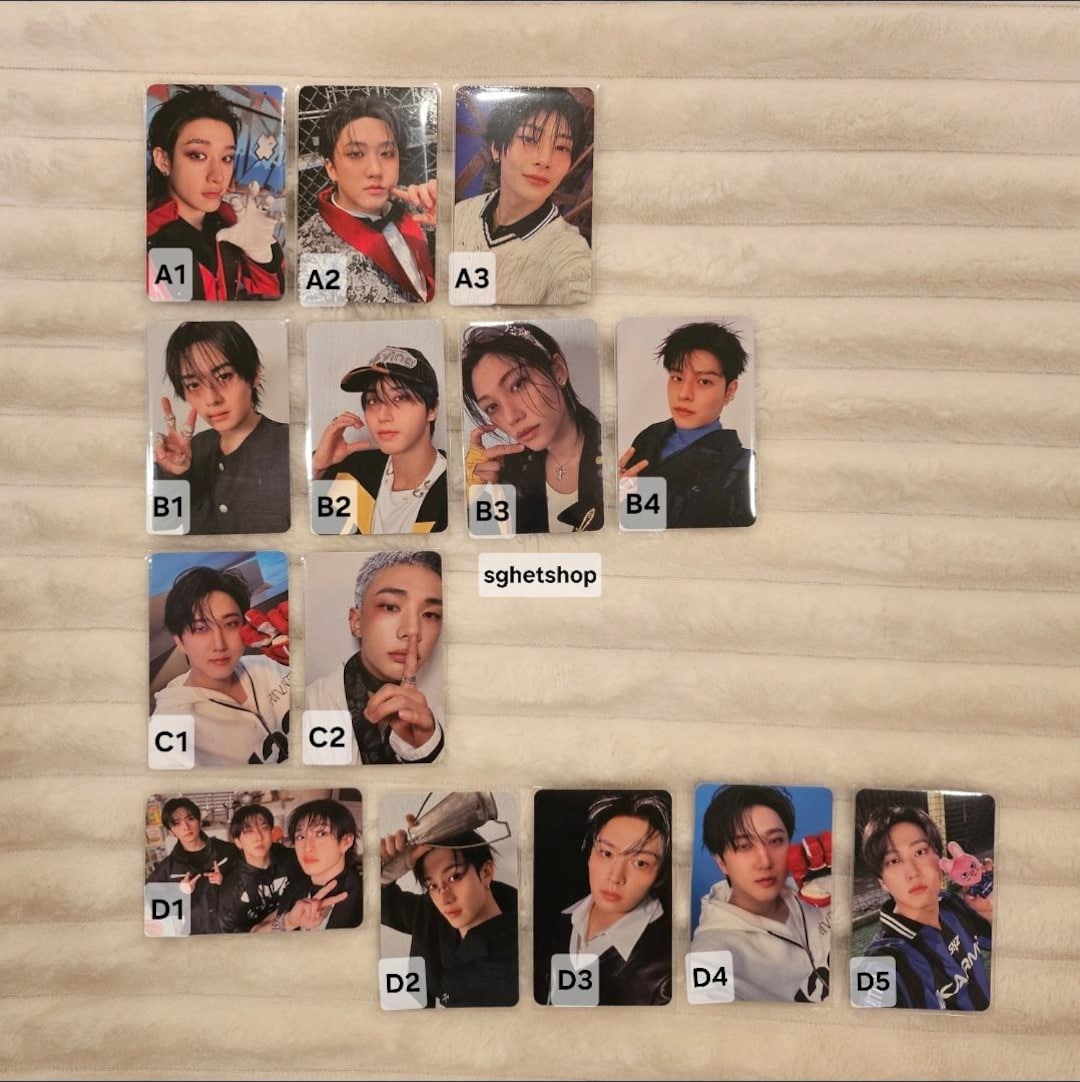 Stray Kids KARMA *OFFICIAL* Target/double-sided/limited/accordion