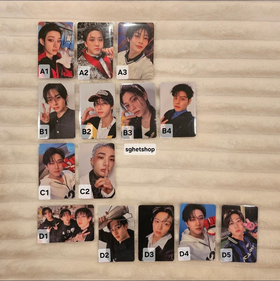 Stray Kids KARMA *OFFICIAL* Target/double-sided/limited/accordion