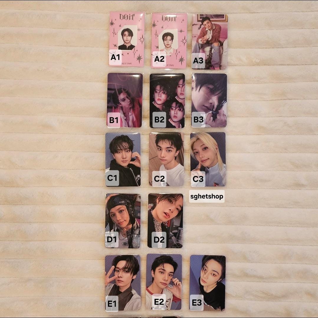 Stray Kids DO IT *OFFICIAL* Regular/lenticular/accordion/target