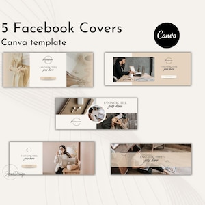 Facebook Cover Vorlage | Facebook Banner | Canva Facebook Vorlage | Canva Vorlage | Social Media Banner