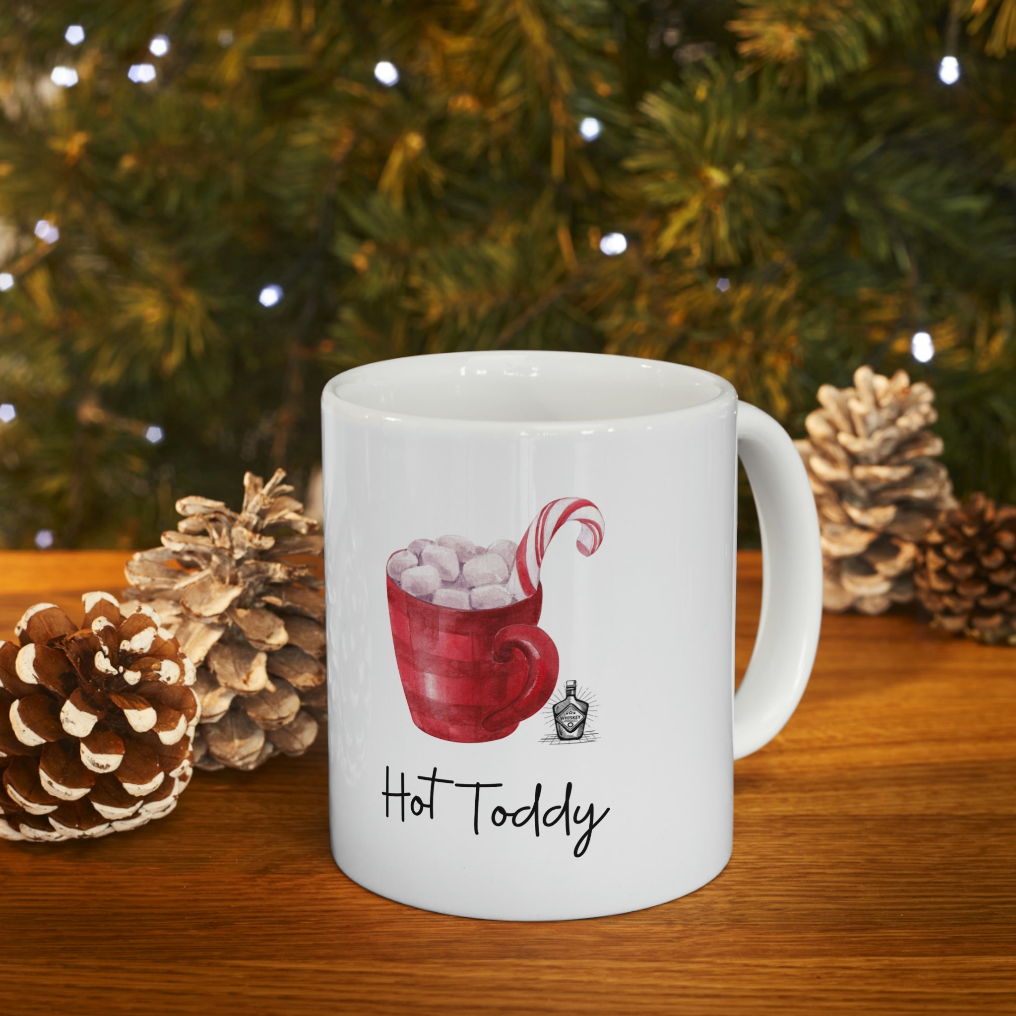 Cafepress One Hot TODDY Mugs Ceramic Coffee Mug, Tea Cup 11 Oz 