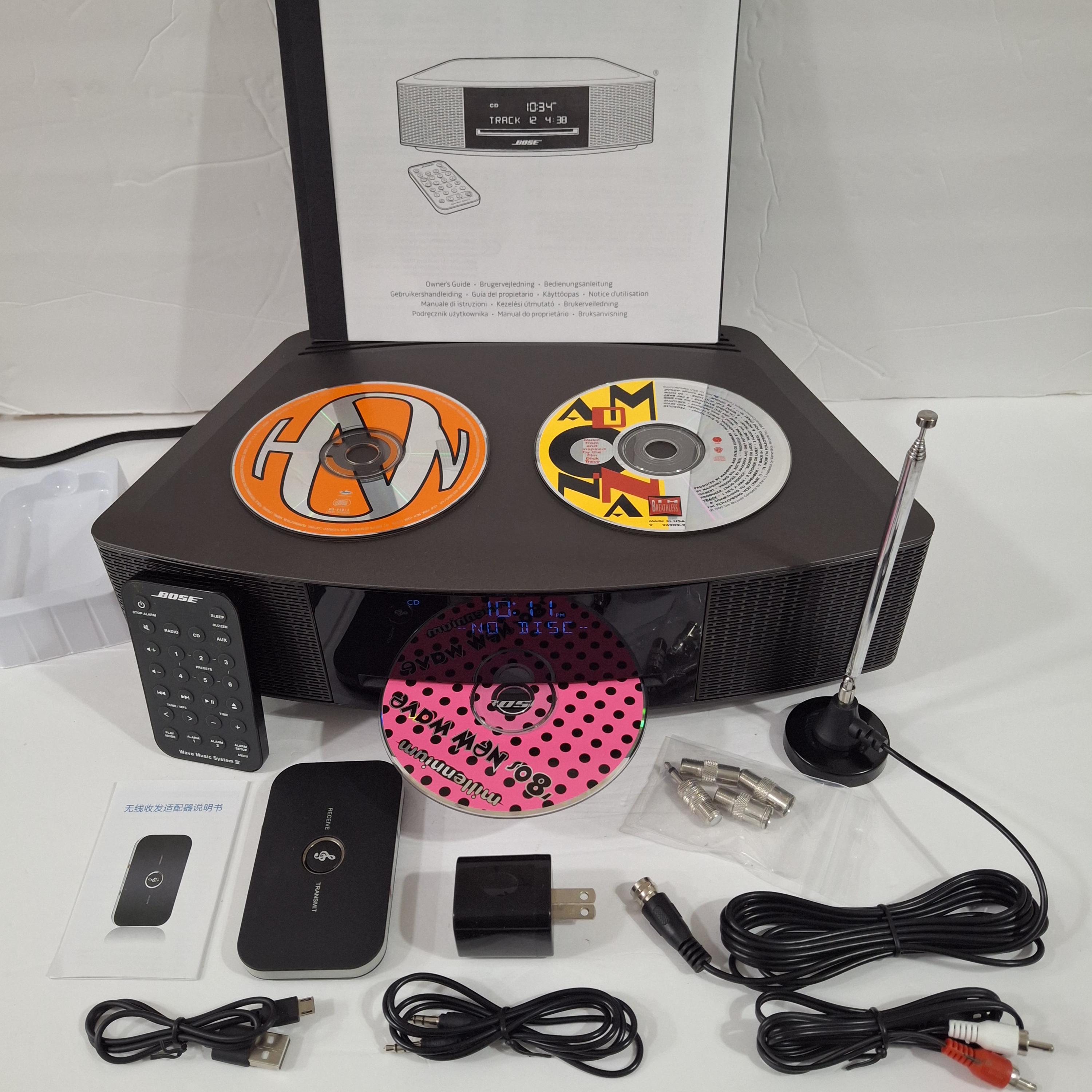 Bose Wave Music System IV, Bose Wave Multi Disc Cd, Radio Alarm
