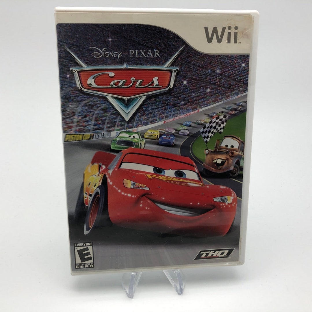 Disney Pixar Cars Wii Video Game Tested Work nintendo Wii Cleaned Tested & Works Etsy