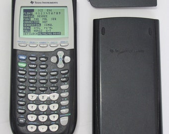 Texas Instruments TI-84 Plus Graphing Calculator with Cover Tested Works