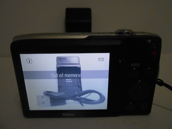 Nikon COOLPIX S3300 16 MP Digital Camera With 6x Zoom With Charger