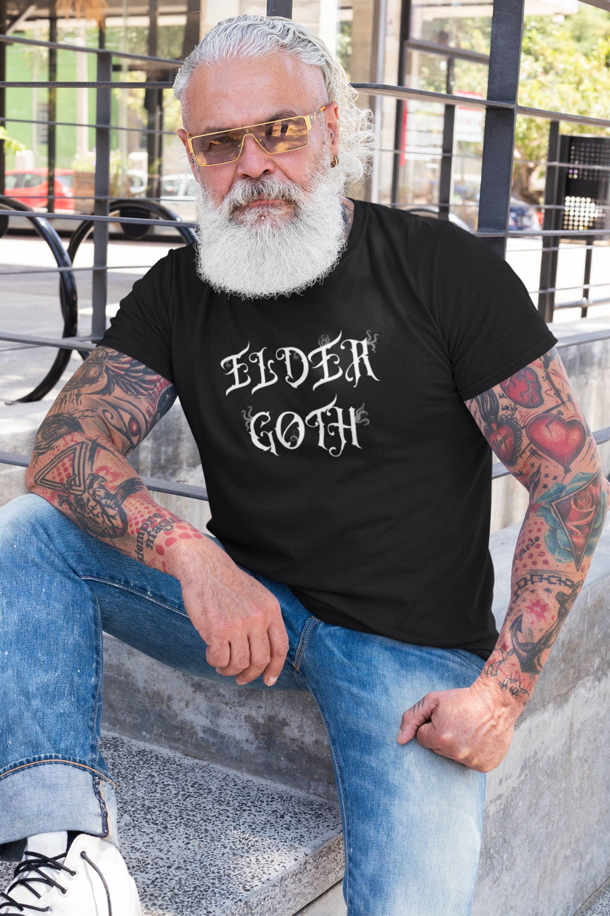 Elder Goth Shirt, Gothic Fashion, Dark Fashion, Occult Fashion, Gothic