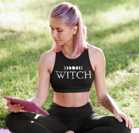 Witch-approved Sports Bra, Workout Bra, Witch Sports Bra, Fitness