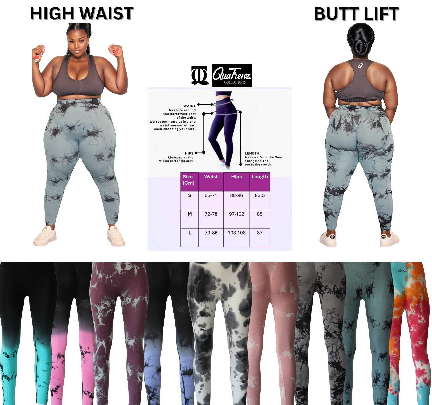 Plus Size Scrunch Butt Textured High Waisted Capris Plus Size Tiktok  Leggings, Cropped, Brazilian Butt Lift, Activewear 9 Colors 
