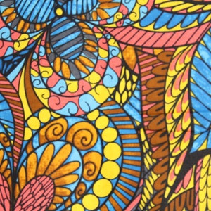 6 Yards Cotton Fabric/African Print Fabric/African Wax Print/Dutch wax Fabric/Batik/African Fabric/Multicolored fabric/Ankara Fabric