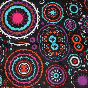 6 Yards Cotton Fabric/African Print Fabric/African Wax Print/Dutch Wax Fabric/Batik/African Fabric/Multicolored Ankara Fabric