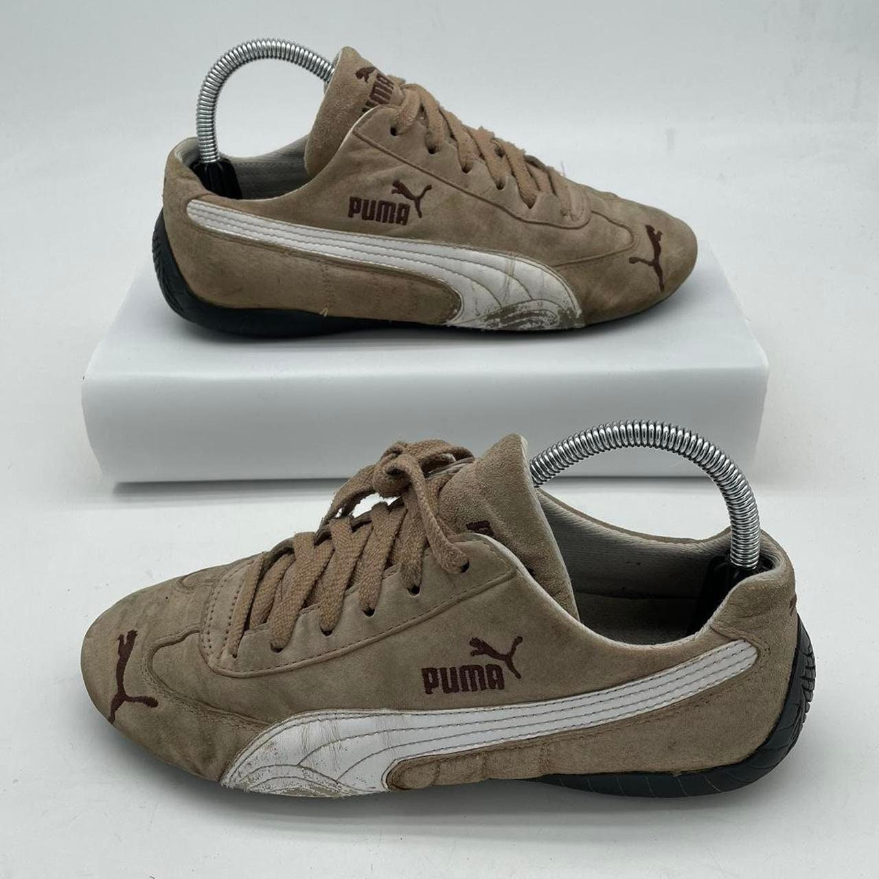 Puma Speed Cat SD Mens Driving Shoes Size Brown Rare Vintage Collection