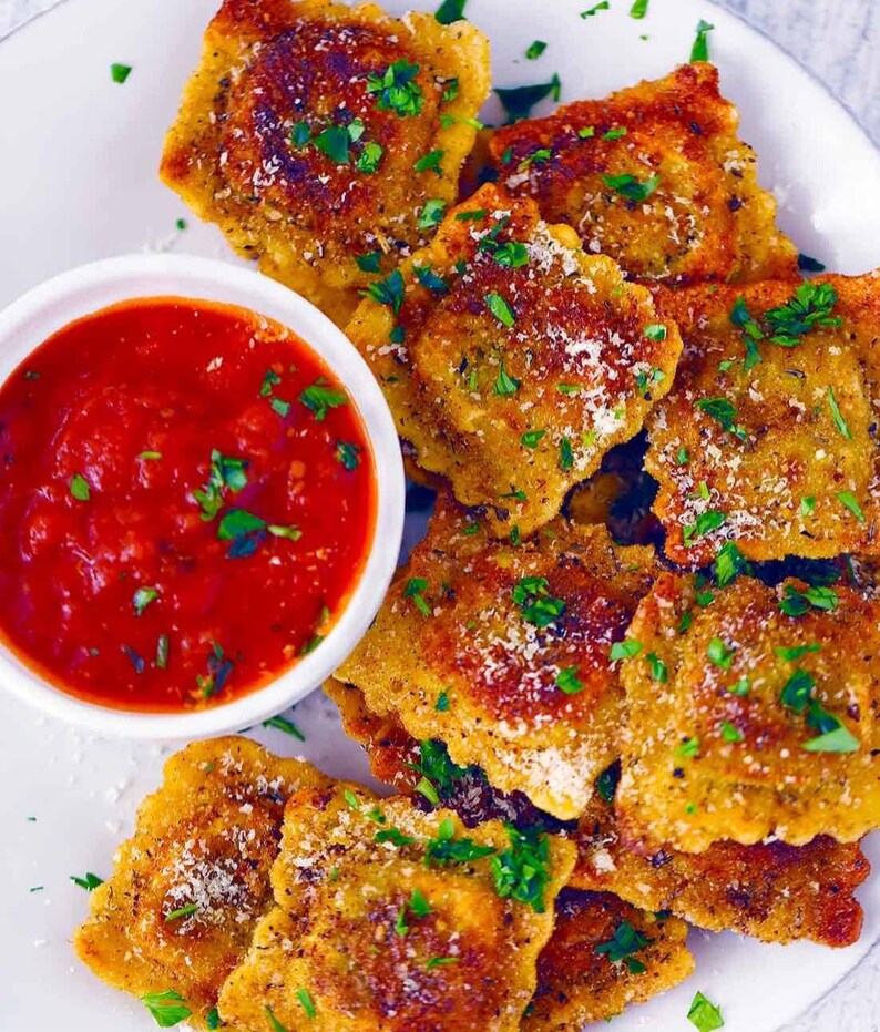 Homemade Fried Ravioli Etsy