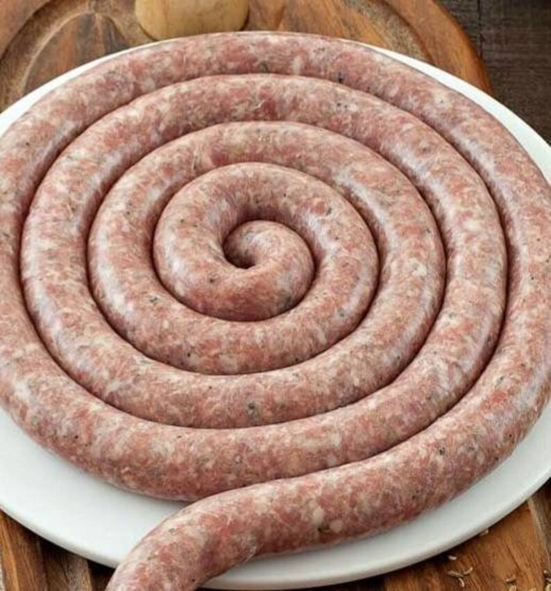 5 Pounds Homemade Italian Rope Sausage Etsy