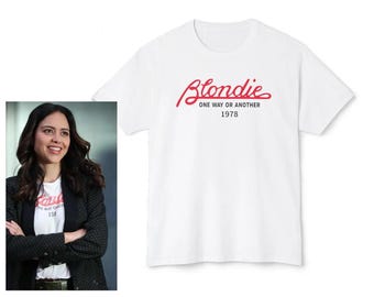 Camiseta The Rookie Angela Lopez Blondie One Way Or Another 1978