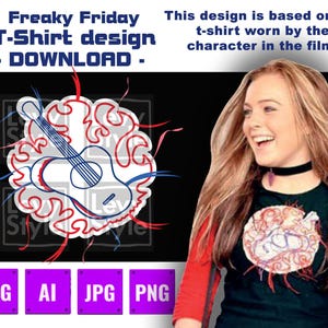 Freaky Friday T-shirt Design Digital DOWNLOAD