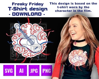 Design de camiseta Freaky Friday Digital DOWNLOAD