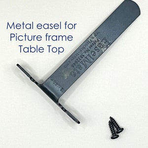 Metal easel mate frame stand picture frame stand for table top display
