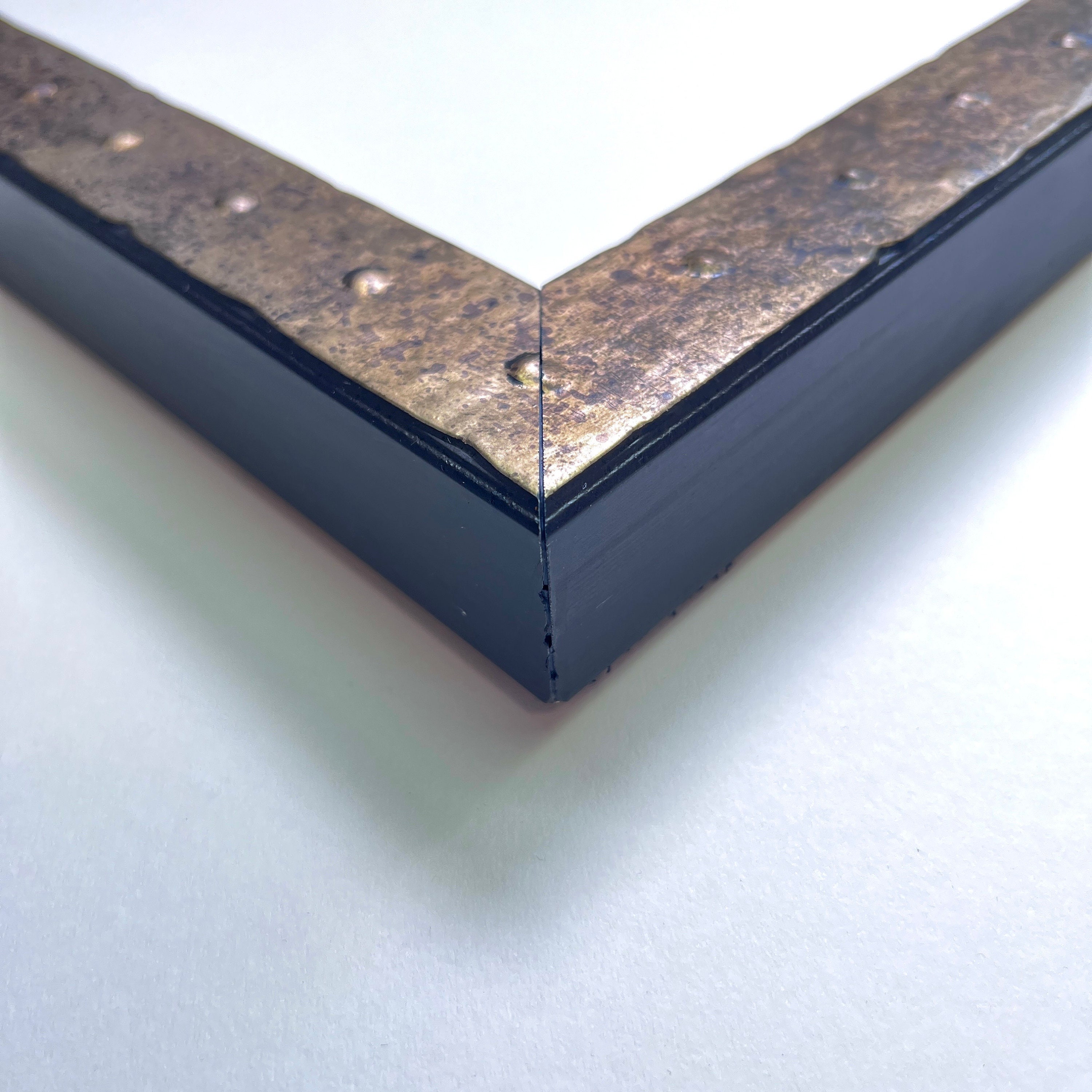 Industrial Style Distressed Warm Pewter Rivet Picture Frame 4x6 5x7 6x8 ...