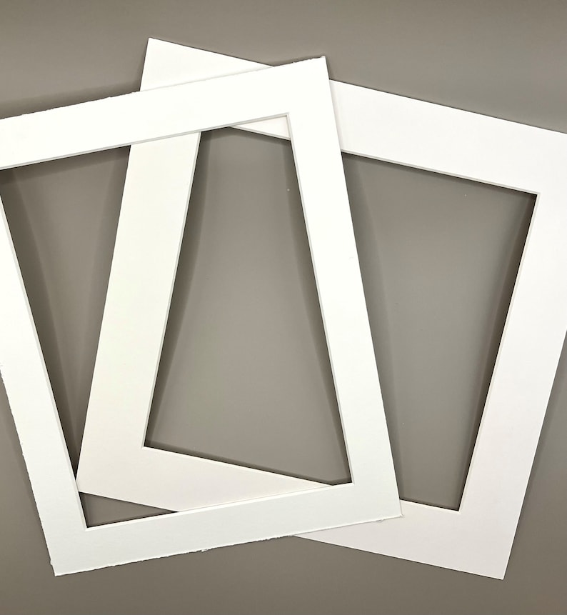 Completely Custom Size Mat Board for Picture Frame Cut to Your Size Frame and Opening Etsy