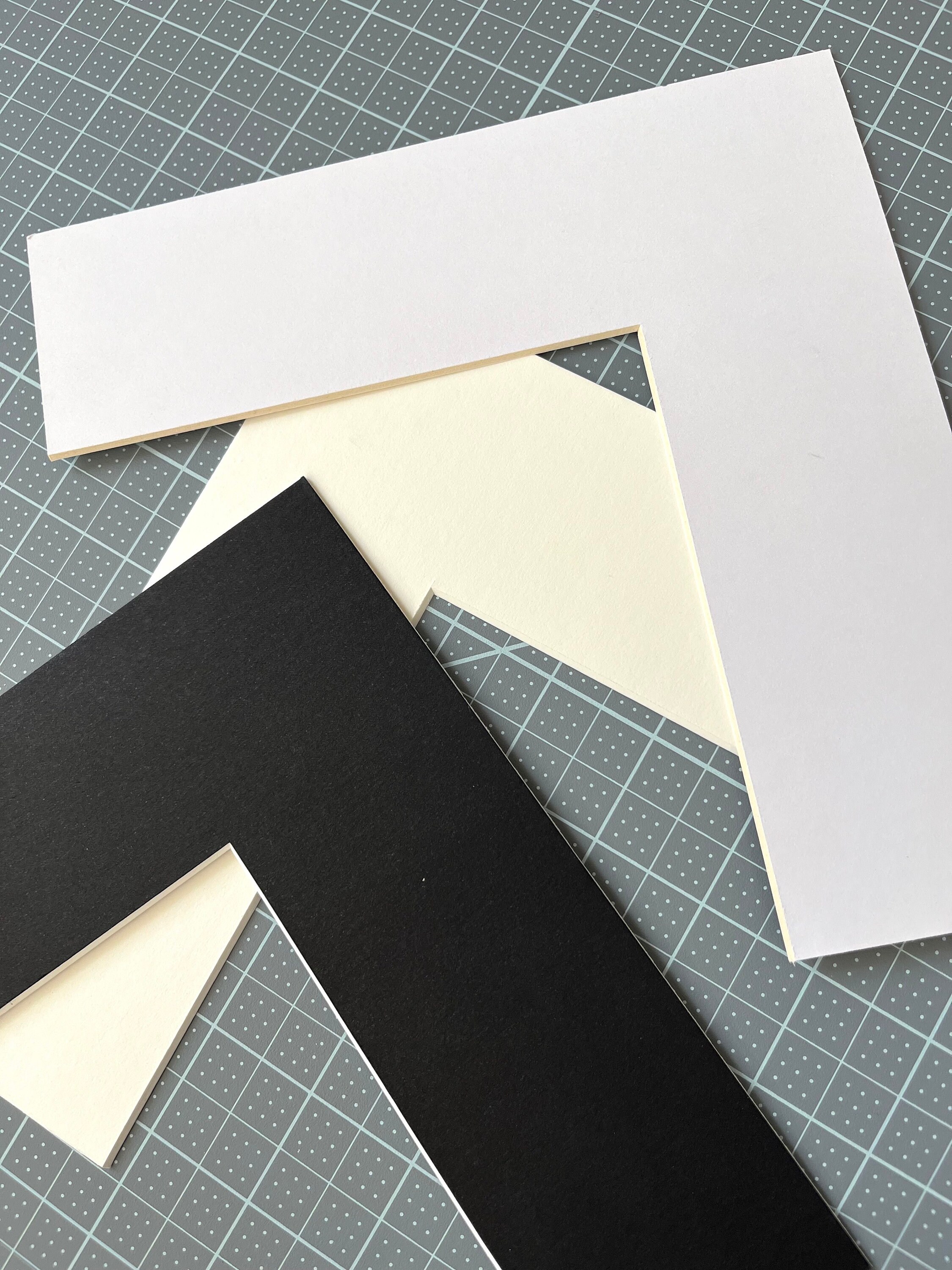 Mat Opening Matboard 11x14 Custom Mat for Picture Framing Cut to Any Size Mat ...
