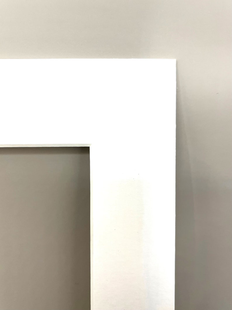 Completely Custom Size Mat Board for Picture Frame Cut to Your Size Frame and Opening Etsy