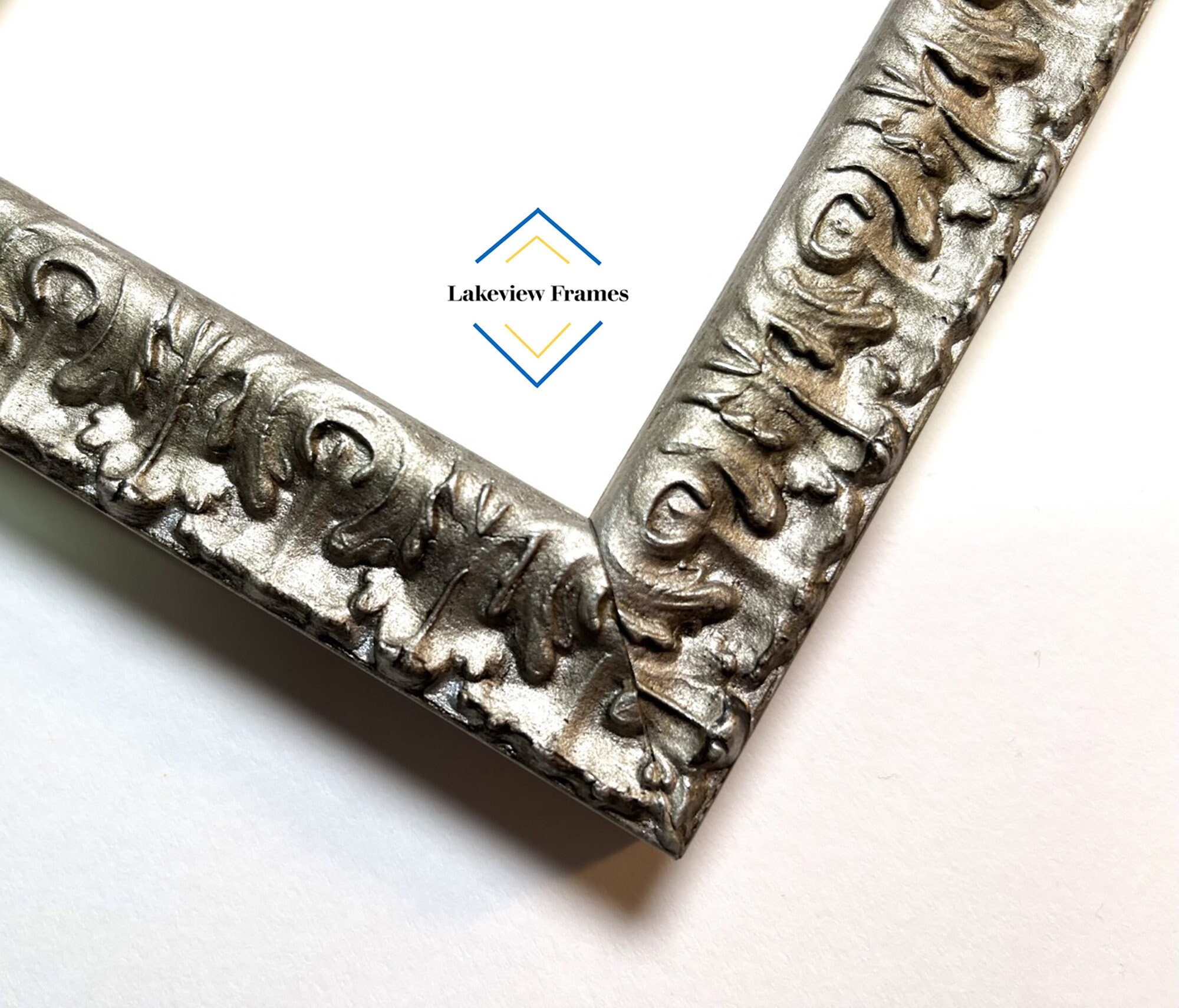 Silver Vintage Ornate Traditional Photo Frame 4x4 Ready to Etsy