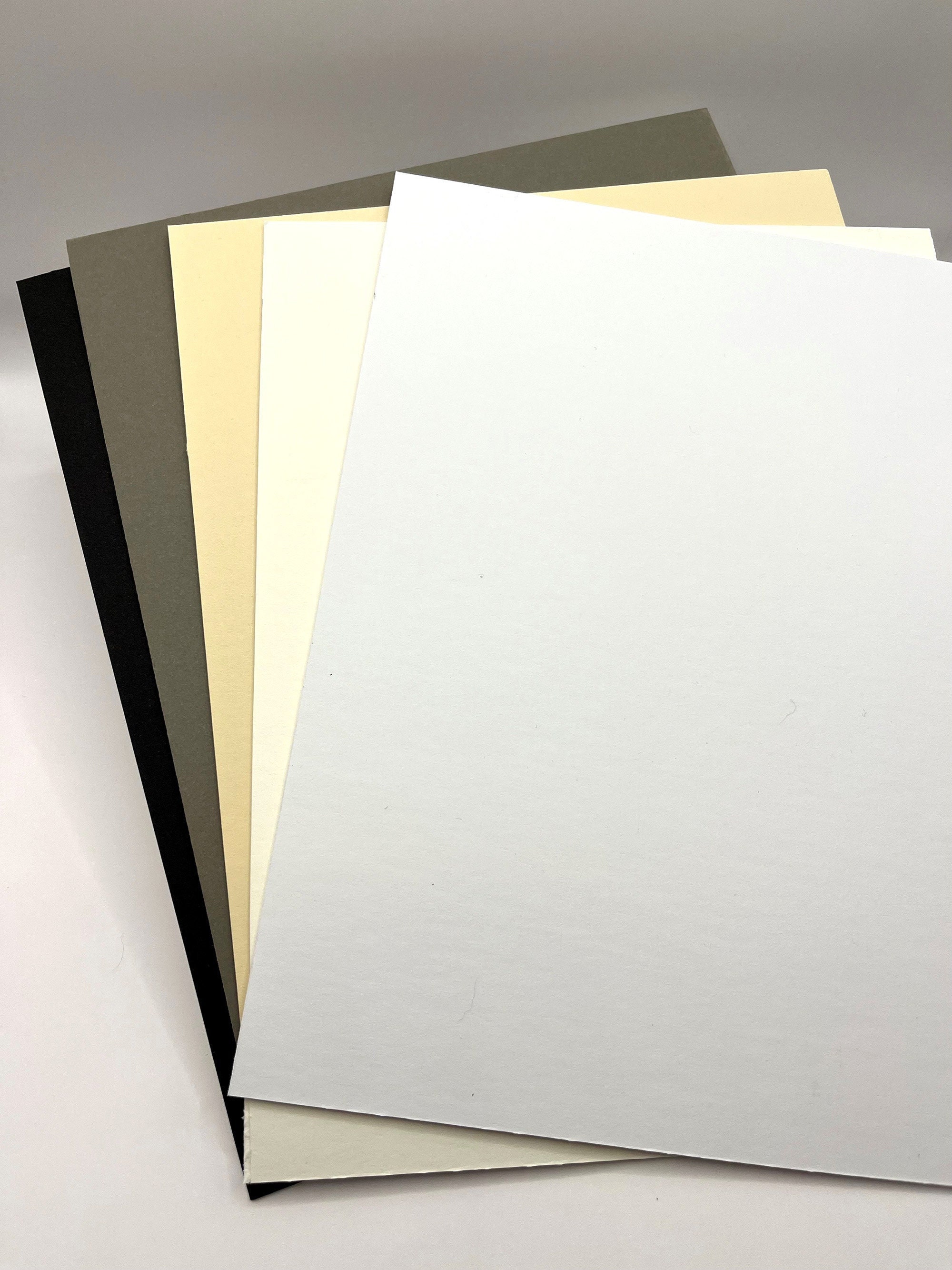 Blank UNCUT Matboard for Picture Framing Solid Single Mat No Opening
