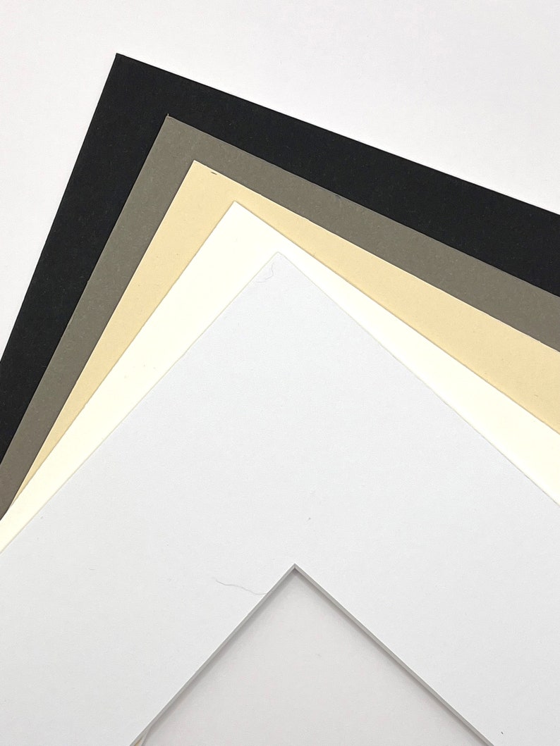 Completely Custom Size Mat Board for Picture Frame Cut to Your Size Frame and Opening Etsy