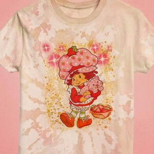 Strawberry Shortcake Tie Dye Shirt