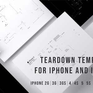 Vintage Apple Schematics Bundle - 26 Templates included - Printable Templates for Your Home Decor