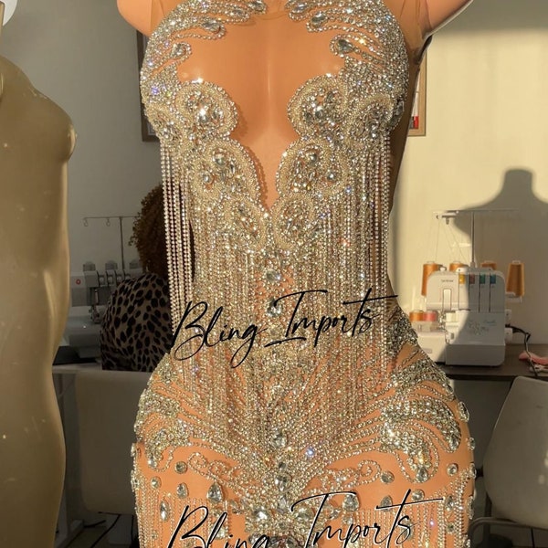 Rhinestone Detail Tee Dress