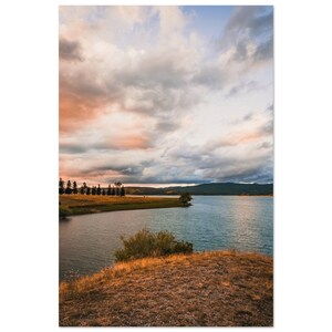 Lago Cecita, Calabria, Italia - Poster in carta opaca di qualità museale