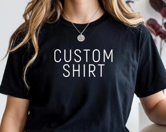 Camiseta unisex personalizada, camiseta con cita personalizada, regalo de aniversario