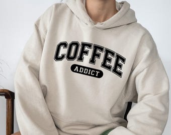 Coffee Addict SVG PNG DXF: Cafe Cut Files (Digital Download)