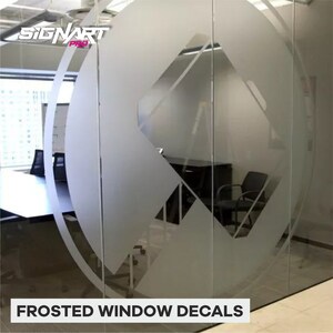 Etched Glass Vinyl | Frosted Glass Vinyl Sticker, Self adhesive Vinyl,  Removable Vinyl #W3